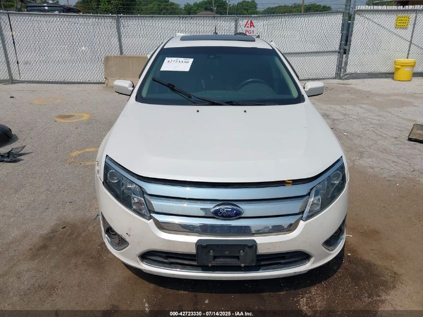 2012 Ford Fusion Sel VIN: 3FAHP0JA1CR393782 Lot: 42723330