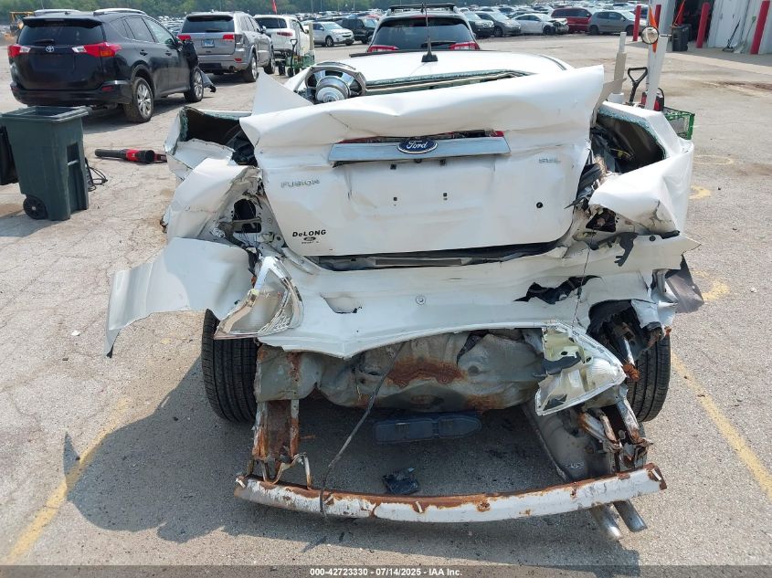 2012 Ford Fusion Sel VIN: 3FAHP0JA1CR393782 Lot: 42723330