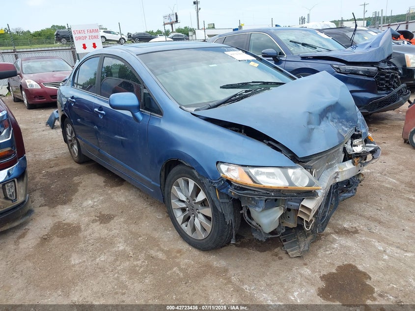 19XFA16849E033873 2009 Honda Civic Ex auction photo 1