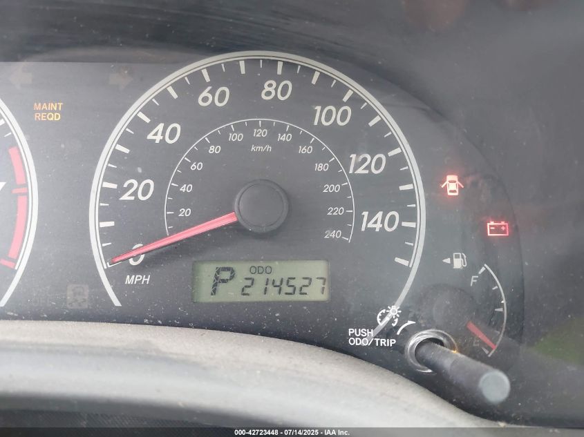 2009 Toyota Corolla Le VIN: JTDBL40E39J016297 Lot: 42723448