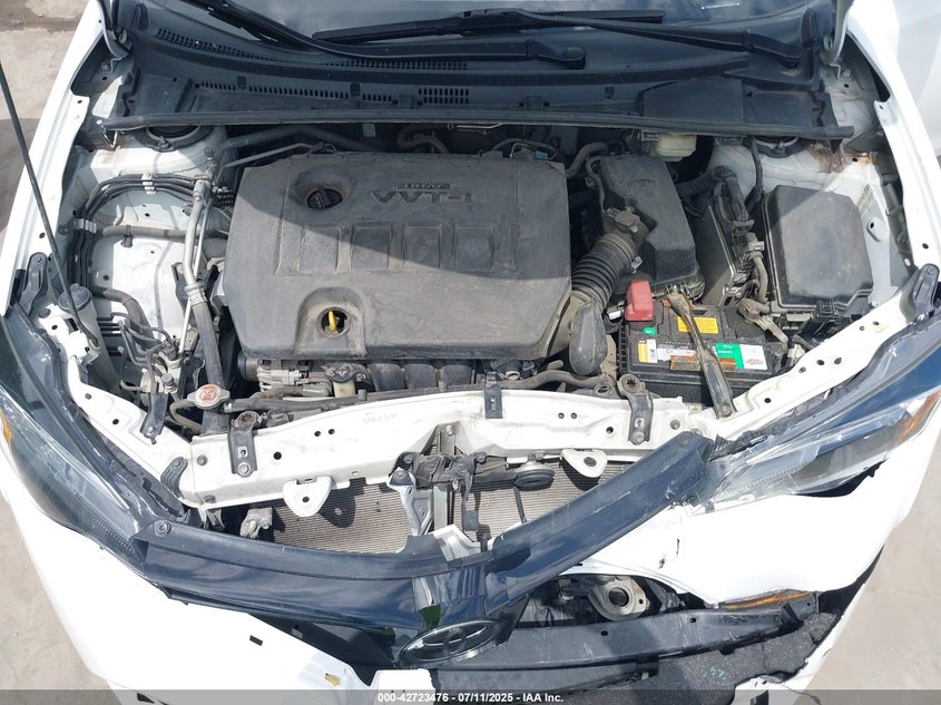 2018 Toyota Corolla Le VIN: 5YFBURHE0JP781627 Lot: 42723476