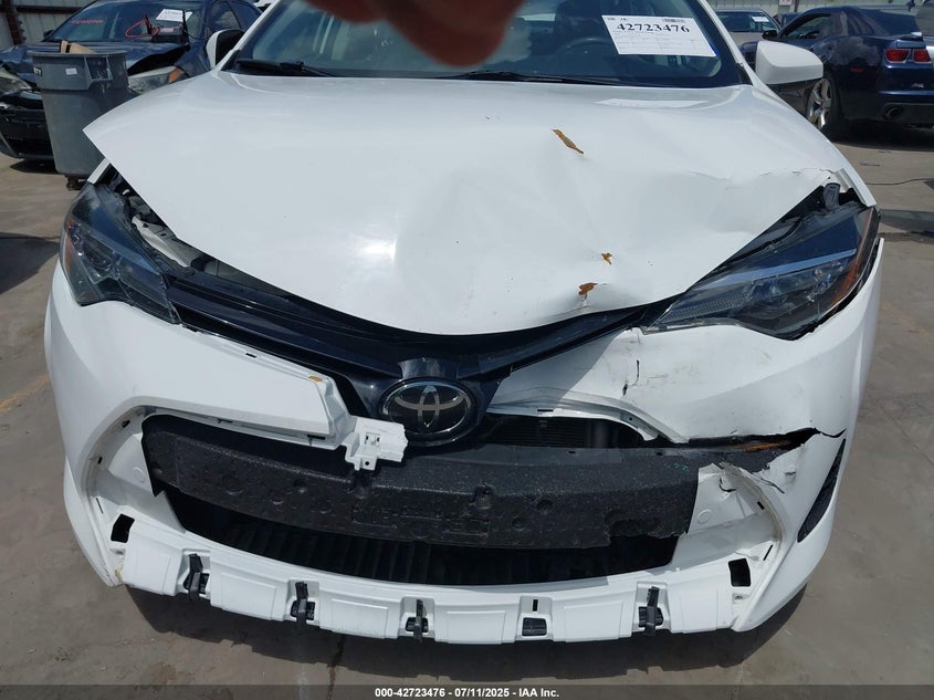 2018 Toyota Corolla Le VIN: 5YFBURHE0JP781627 Lot: 42723476