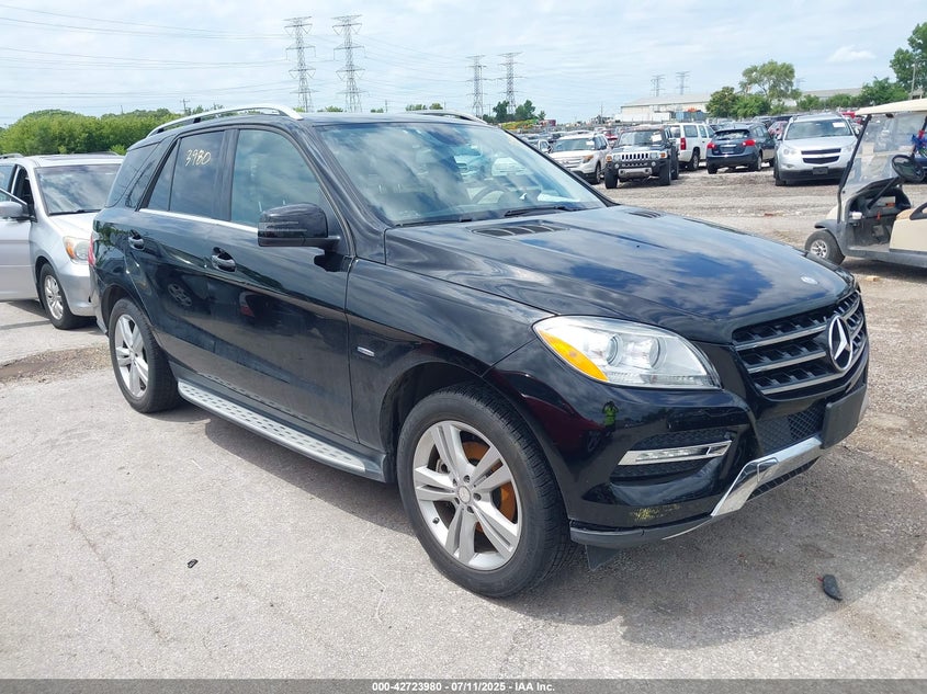 4JGDA5HB4CA040920 2012 Mercedes-Benz Ml 350 4Matic auction photo 1