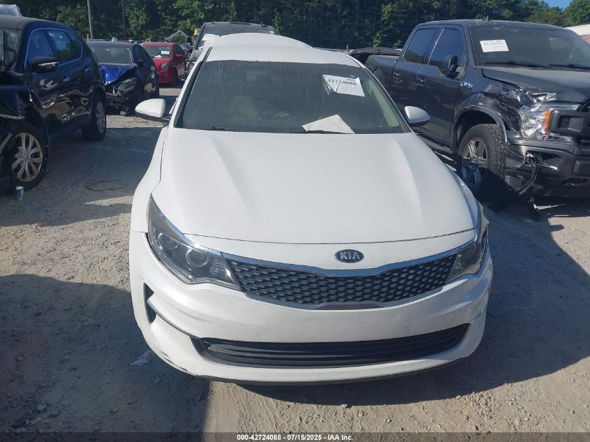 2016 Kia Optima Ex VIN: 5XXGU4L3XGG065768 Lot: 42724088