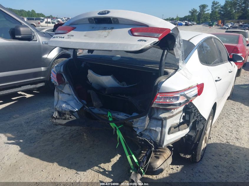 2016 Kia Optima Ex VIN: 5XXGU4L3XGG065768 Lot: 42724088