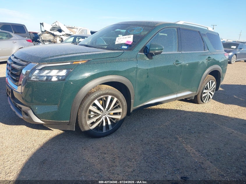 Vin: 5n1dr3dh1sc243158, lot: 43217465, nissan pathfinder platinum fwd 20252