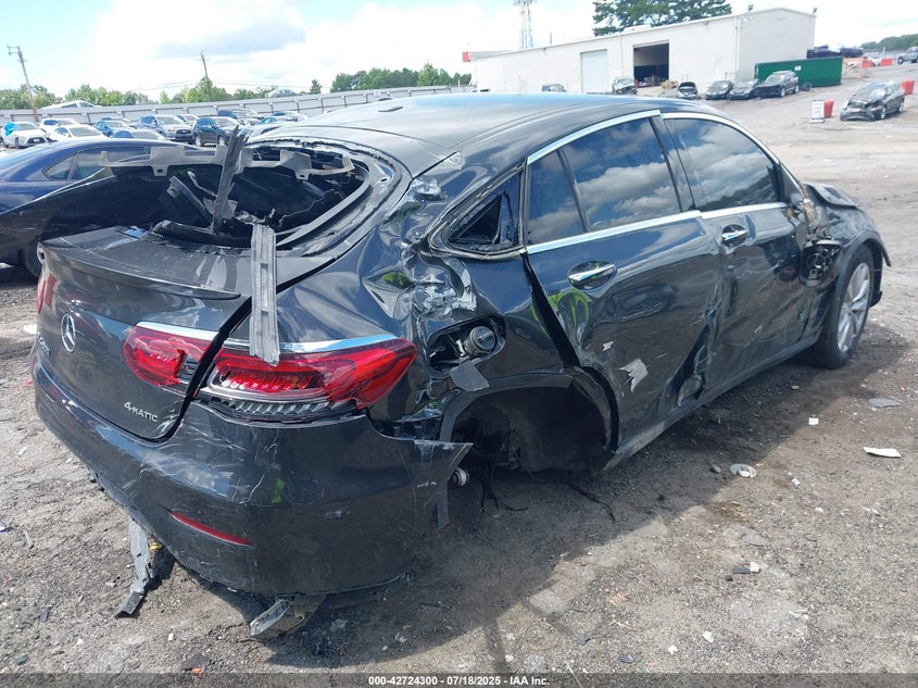 Vin: w1n0j8eb5mf948170, lot: 43217525, mercedes-benz glc 300 4matic coupe 20214