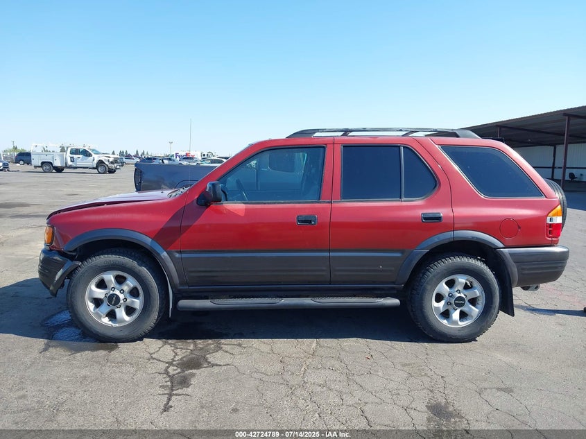 1999 Isuzu Rodeo S/Ls/Lse VIN: 4S2CM58W6X4304951 Lot: 42724789