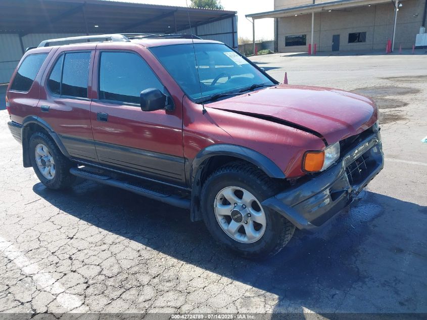 1999 Isuzu Rodeo S/Ls/Lse