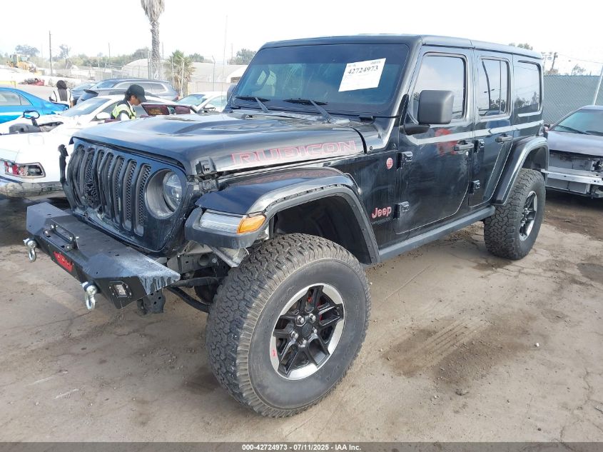 2020 Jeep Wrangler Unlimited Rubicon 4X4 VIN: 1C4HJXFG1LW14133 Lot: 42724973