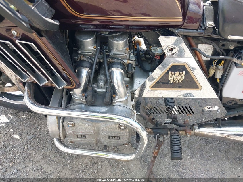 1981 Honda Gl1100 I VIN: 1HFSC0215BA101768 Lot: 42725041