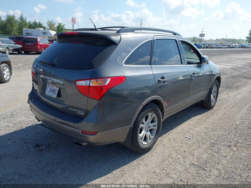 Vin: km8nudcc8au135496, lot: 43218409, hyundai veracruz gls 20104