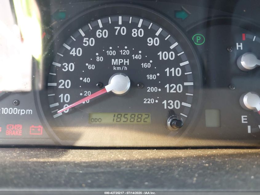 2005 Kia Sorento Ex/Lx VIN: KNDJC733955467793 Lot: 42725217