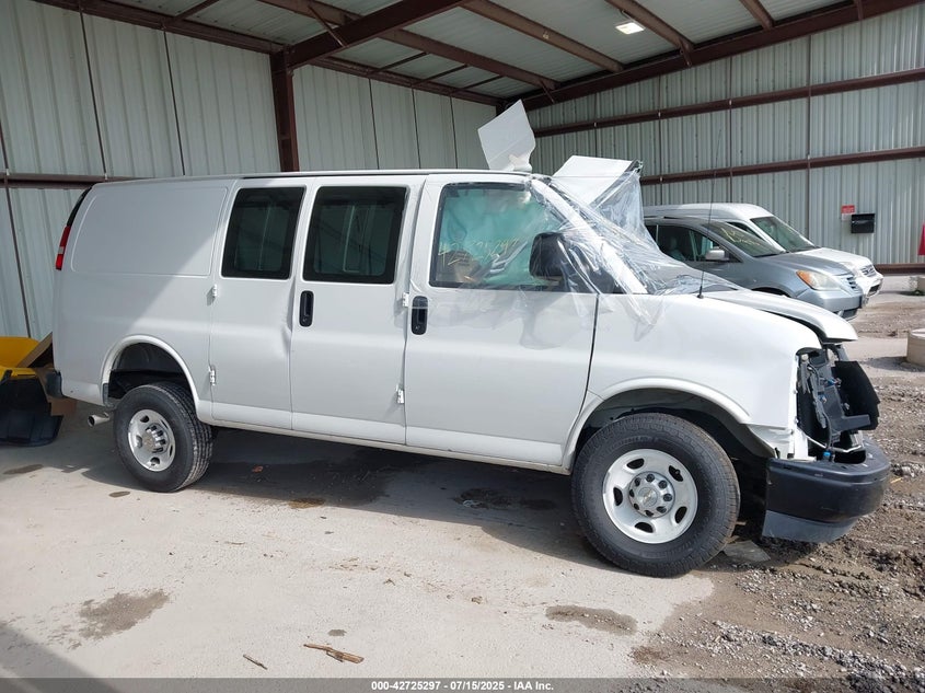 2023 Chevrolet Express Cargo Rwd 2500 Regular Wheelbase Wt VIN: 1GCWGAFP9P1107729 Lot: 42725297