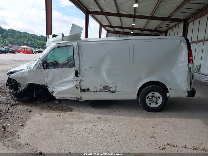 2023 Chevrolet Express Cargo Rwd 2500 Regular Wheelbase Wt VIN: 1GCWGAFP9P1107729 Lot: 42725297