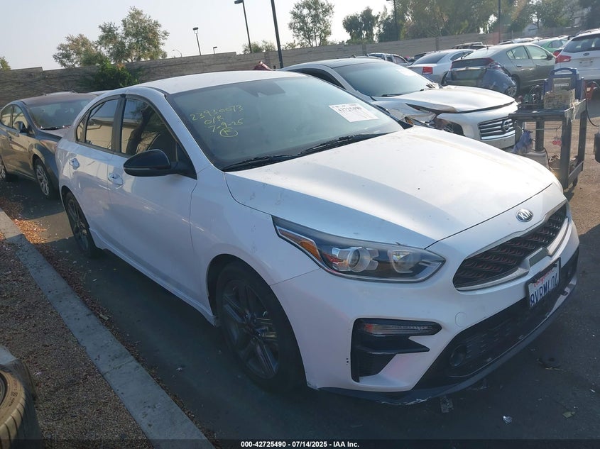 2021 KIA FORTE GT LINE - 3KPF34AD9ME322501