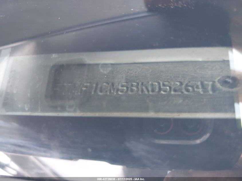 2011 Ford F-150 Xl VIN: 1FTMF1CM5BKD52647 Lot: 42726038