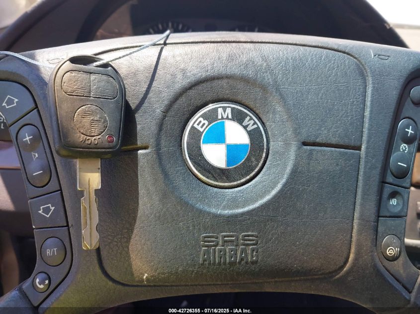 1999 BMW 540Ia VIN: WBADN6332XGM60805 Lot: 42726355