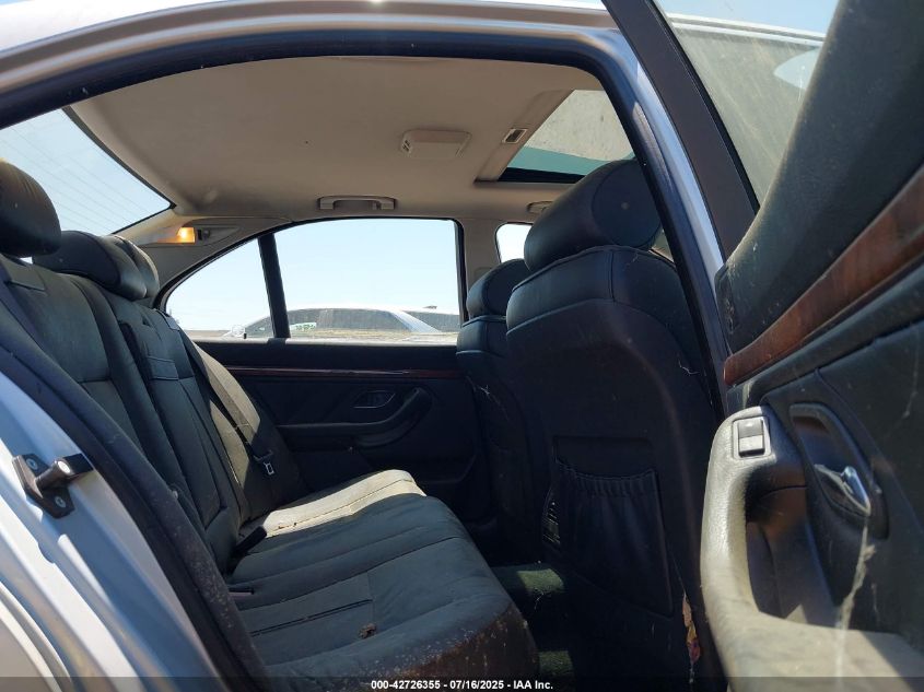 1999 BMW 540Ia VIN: WBADN6332XGM60805 Lot: 42726355