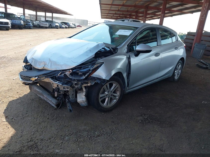2018 CHEVROLET CRUZE LT AUTO - 3G1BE6SM6JS653786