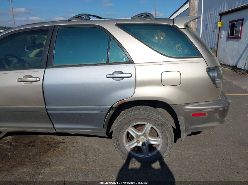 2003 Lexus Rx 300 VIN: JTJHF10U530295088 Lot: 42727071