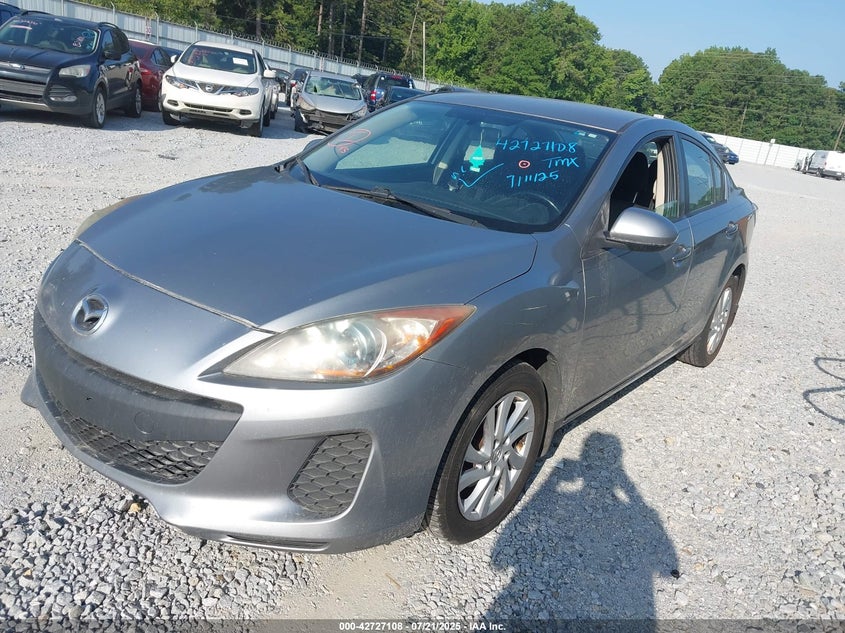 Vin: jm1bl1v74c1646801, lot: 43220366, mazda mazda3 i touring 20122