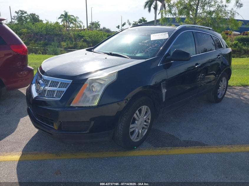 Vin: 3gyfnae38cs544872, lot: 43220423, cadillac srx luxury collection 20122