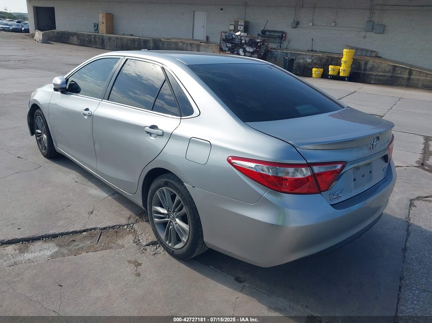 Vin: 4t1bf1fk6fu499809, lot: 43220439, toyota camry se 20153