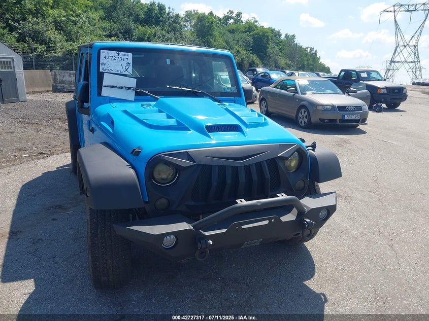 VIN 1C4BJWDG3HL703117 2017 JEEP WRANGLER UNLIMITED SPORT 4X4