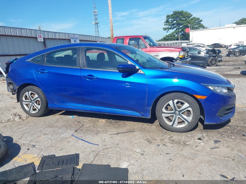 2016 Honda Civic Lx VIN: 19XFC2F51GE227179 Lot: 42727493