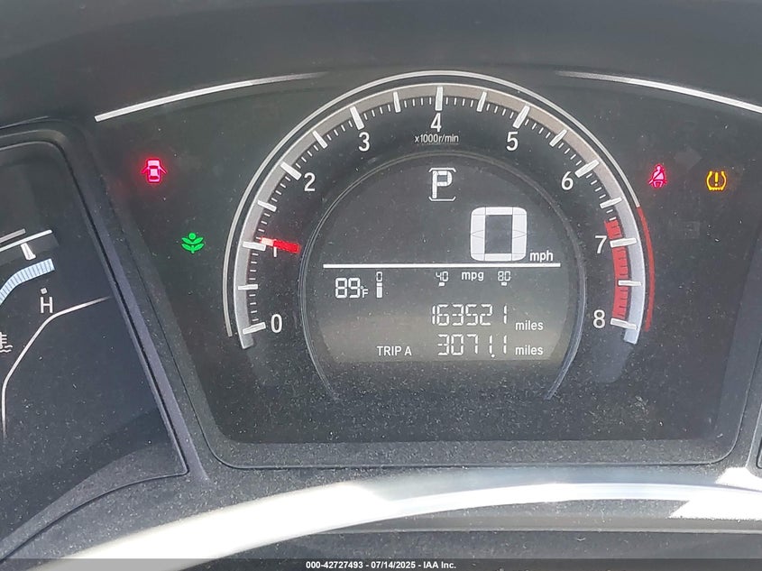 2016 Honda Civic Lx VIN: 19XFC2F51GE227179 Lot: 42727493