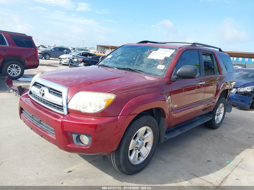 JTEZU14R88K013794 2008 TOYOTA 4RUNNER photo no. 2