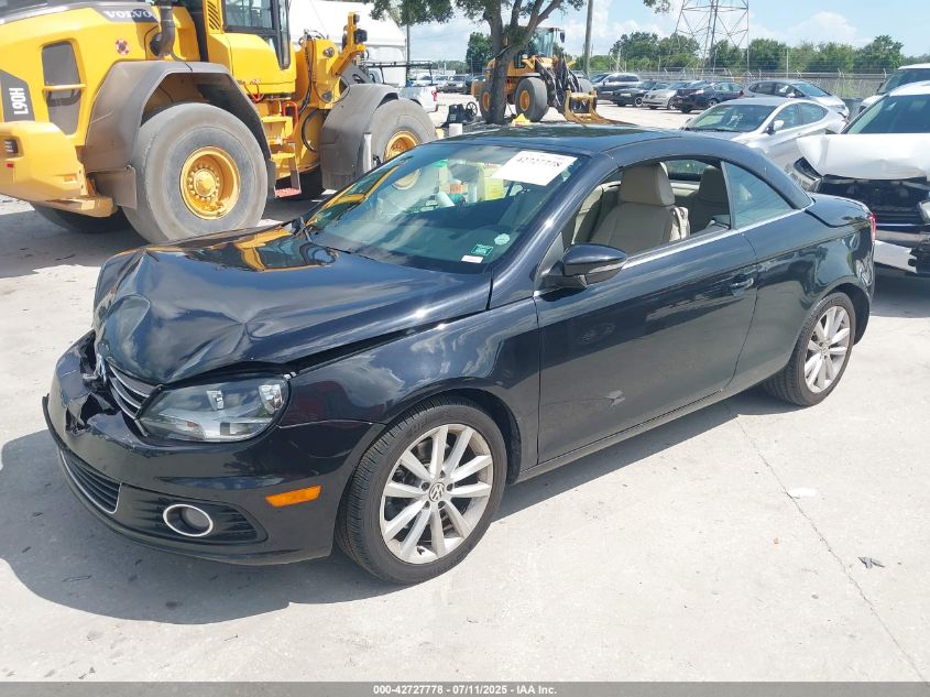 2013 VOLKSWAGEN EOS KOMFORT - WVWBW8AH9DV003157