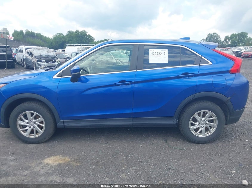 2019 Mitsubishi Eclipse cross 1.5 Es Blue Lot 111042728342 Vin JA4AT3AA0KZ031598