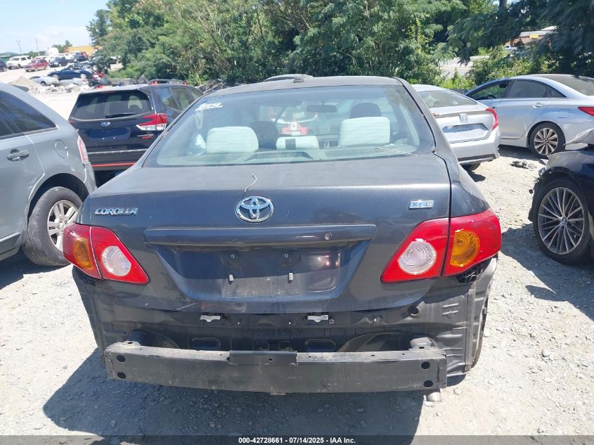 2009 Toyota Corolla Xle VIN: 1NXBU40E89Z014018 Lot: 42728661