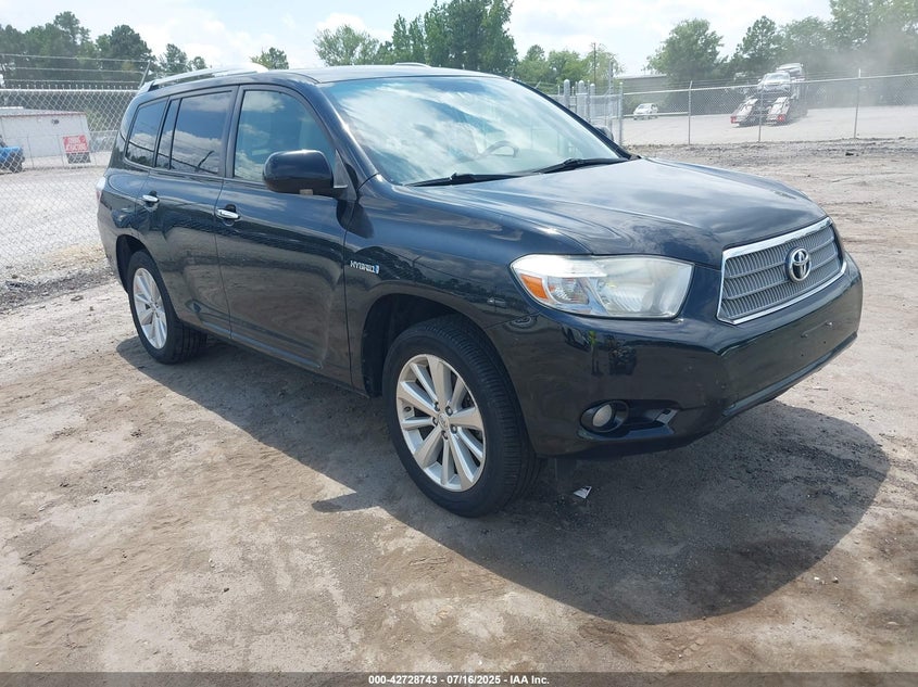 JTEEW44A582005835 2008 Toyota Highlander Hybrid Limited auction photo 1