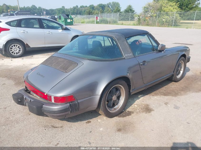1986 Porsche 911 - WP0EB0917GS161178