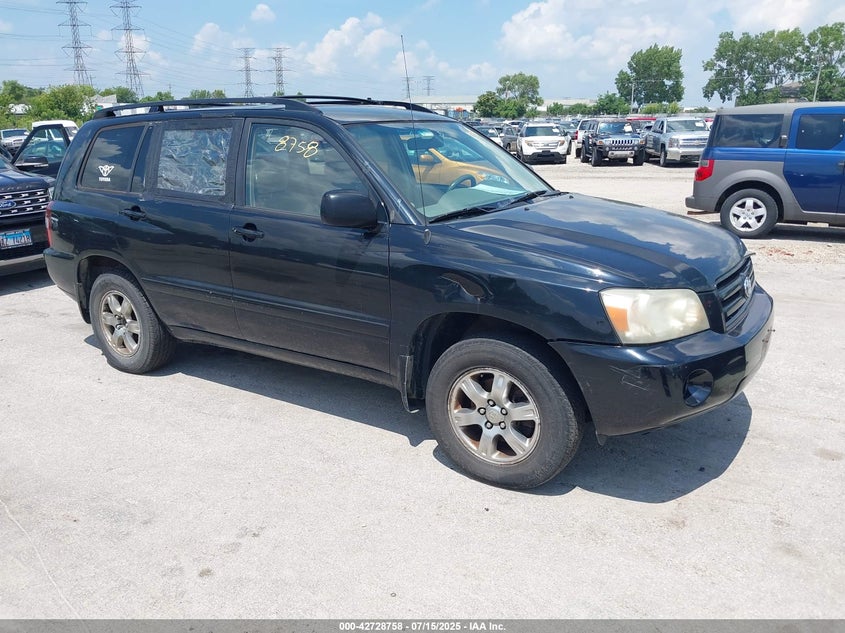 JTEEP21A040046823 2004 Toyota Highlander V6 auction photo 1