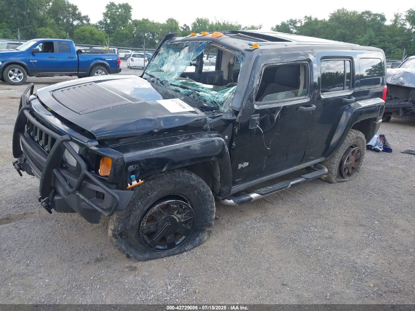 2007 Hummer H3 Suv 5GTDN13EX78241049 photo #3
