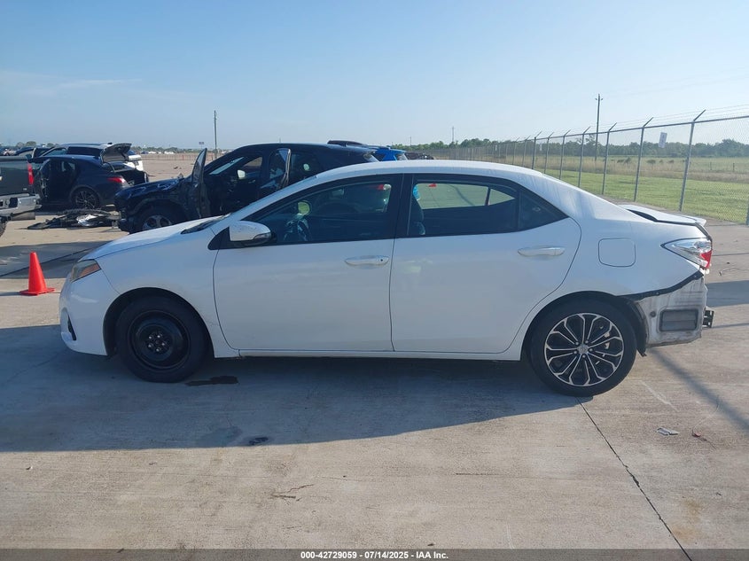 2015 TOYOTA COROLLA L/LE/LE PLS/PRM/S/S PLS - 5YFBURHE3FP292758