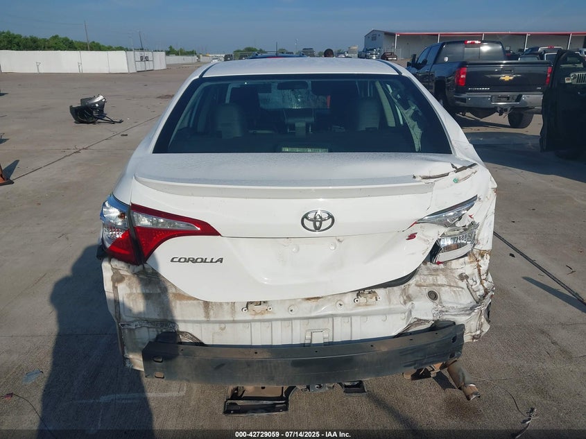 2015 TOYOTA COROLLA L/LE/LE PLS/PRM/S/S PLS - 5YFBURHE3FP292758