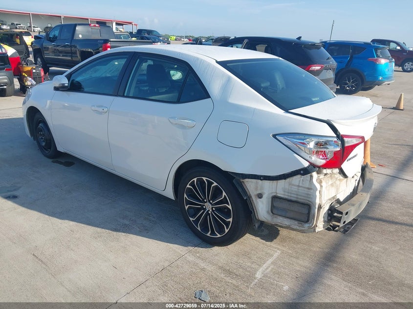 2015 TOYOTA COROLLA L/LE/LE PLS/PRM/S/S PLS - 5YFBURHE3FP292758