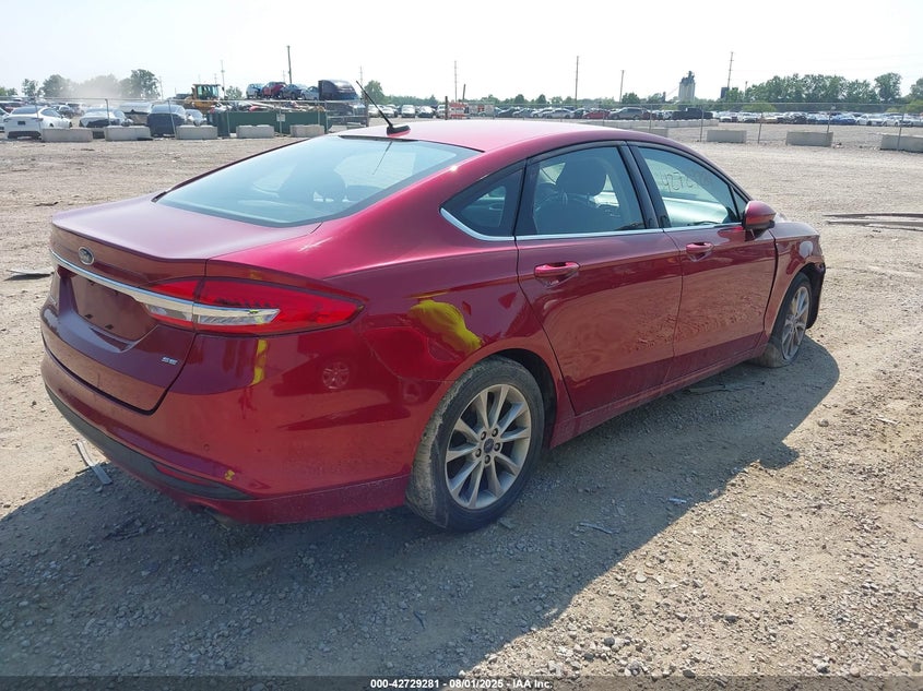 Vin: 3fa6p0h79hr174416, lot: 43222539, ford fusion se 20174