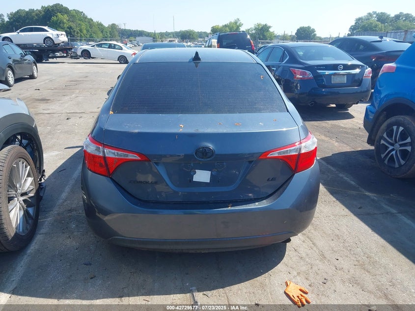 2015 TOYOTA COROLLA LE - 2T1BURHE2FC277278