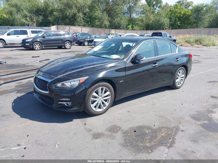 Vin: jn1cv7ar7gm250667, lot: 43223193, infiniti q50 2.0t base/2.0t premium 20162