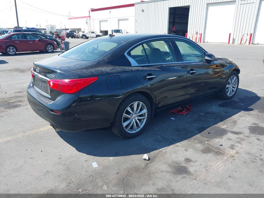 Vin: jn1cv7ar7gm250667, lot: 43223193, infiniti q50 2.0t base/2.0t premium 20164