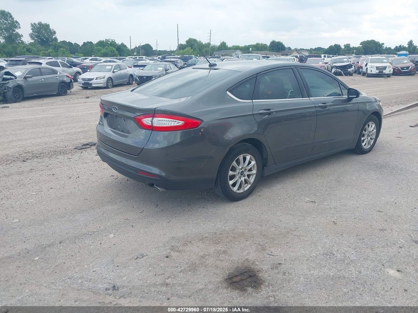 Vin: 3fa6p0g70gr258110, lot: 43223218, ford fusion s 20164