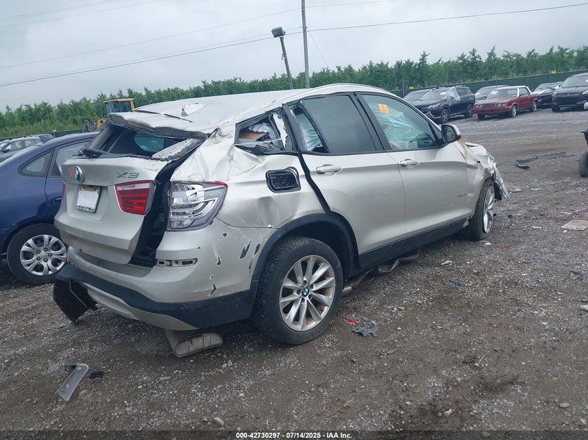 2017 BMW X3 XDRIVE28I - 5UXWX9C53H0T02135