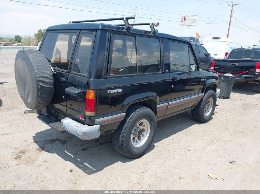 1989 Isuzu Trooper Ii VIN: JACCH57E0K8911730 Lot: 42730947