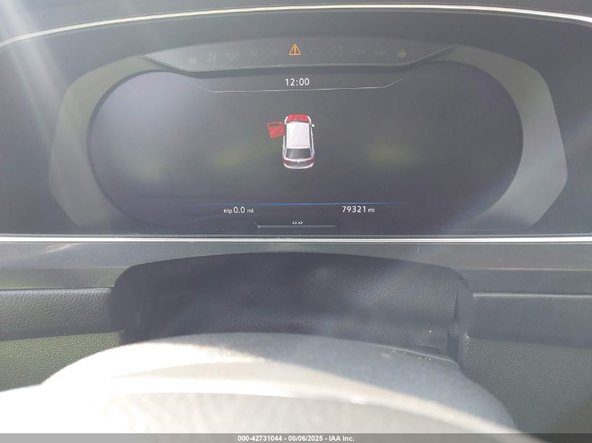 2019 Volkswagen Tiguan 2.0T Se/2.0T Sel/2.0T Sel R-Line/2.0T Sel R-Line Black VIN: 3VV3B7AX5KM074138 Lot: 42731044